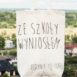 Torba do szkoły z nadrukiem