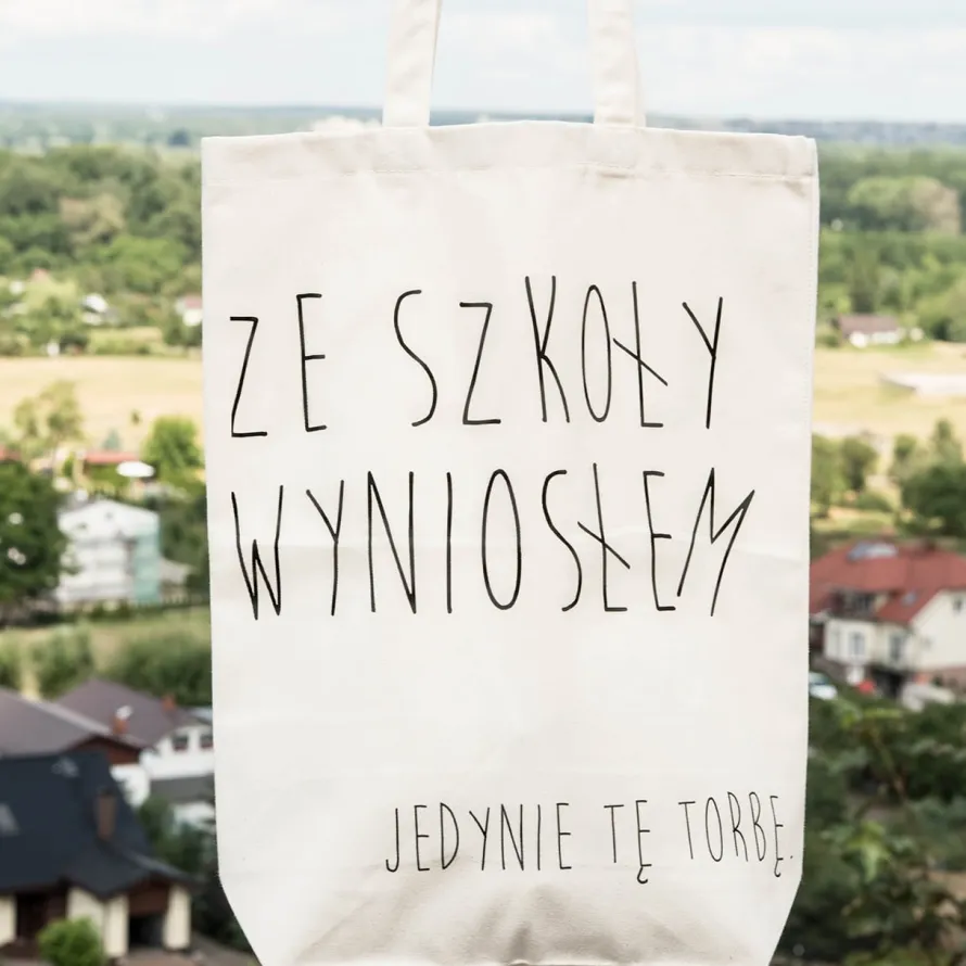 Torba do szkoły z nadrukiem