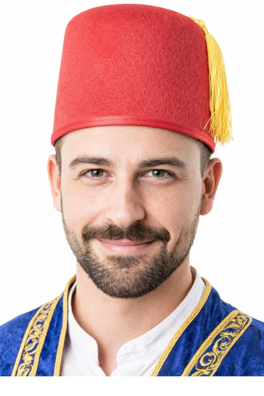 Turecki FEZ czapka turecka