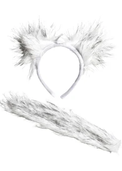 Uszy i ogon wilka DODATEK DO STROJU WILKA przebranie furry