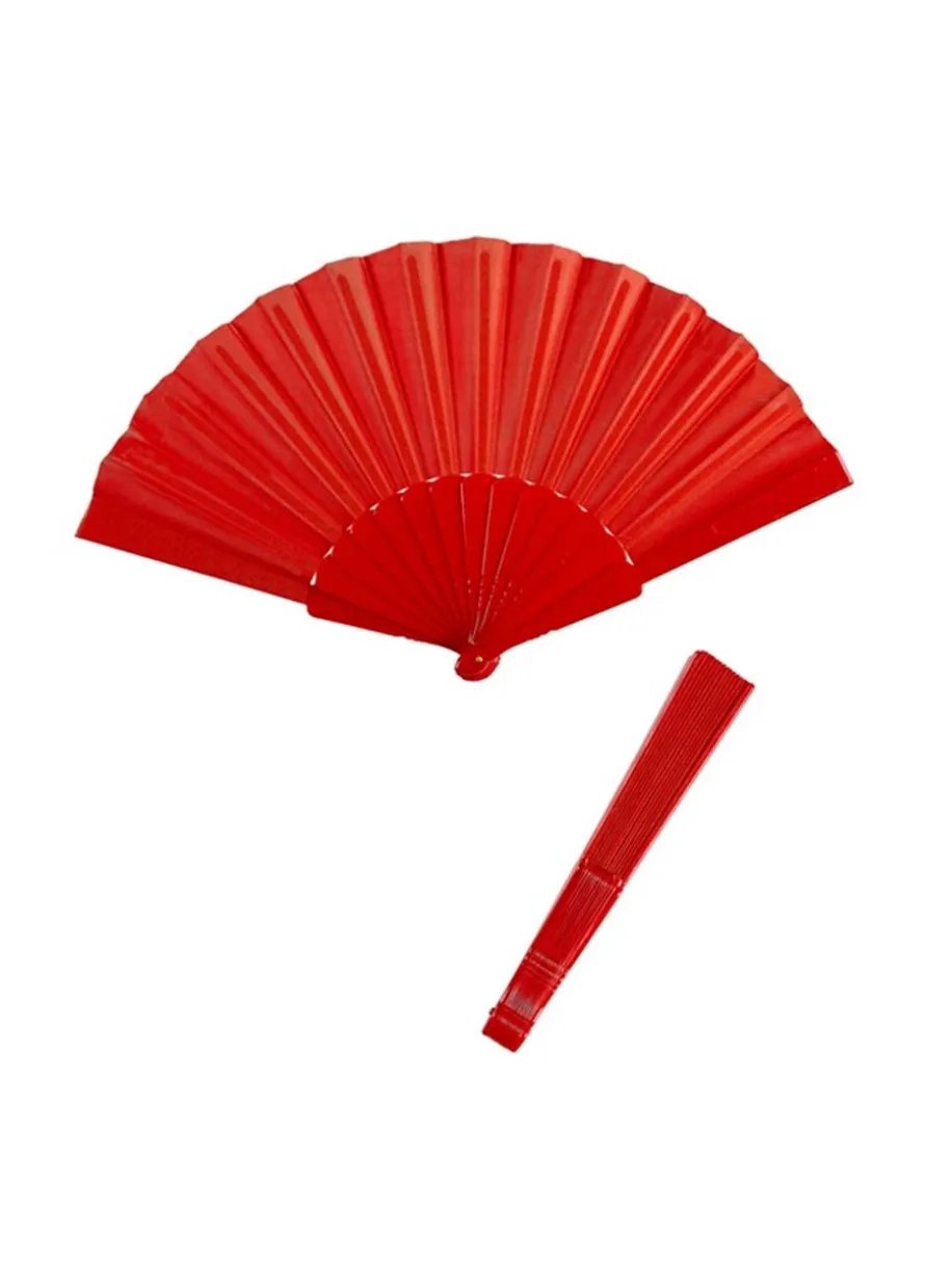 Wachlarz Czerwony 23 cm