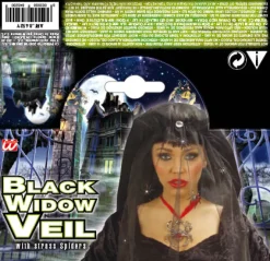 Welon WDOWY Z PAJĄKAMI czarny