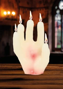 Świeca halloween DŁOŃ 14 cm