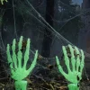 Świecące w ciemności RĘCE KOŚCIOTRUPA dekoracja halloweenowa
