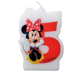 Świeczka urodzinowa MINNIE świeczka na 5 urodziny