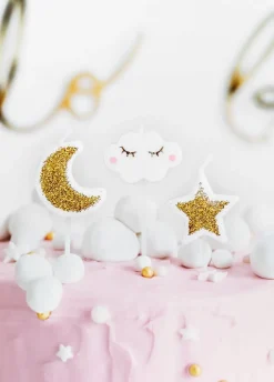 Świeczki na tort LITTLE STAR (5szt.)