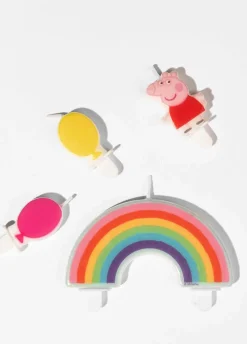 Świeczki na tort ŚWINKA PEPPA (4szt.)