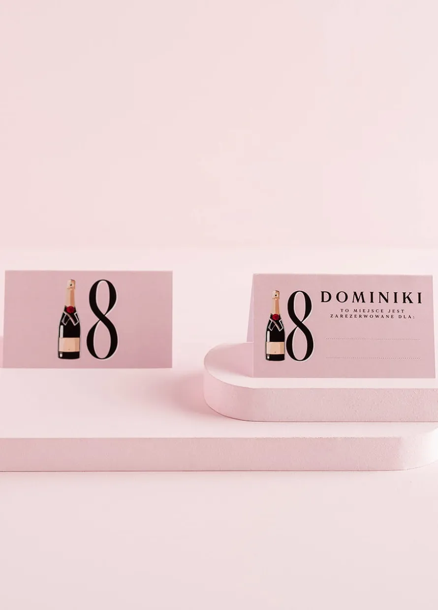 Winietki na 18 urodziny personalizowane (15szt.)