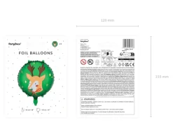Świąteczny balon RENIFER 45cm