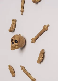 Worek KOŚCI CZASZKA ozdoby halloween