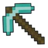 Zabawkowy kilof DIAMENTOWY z Minecraft