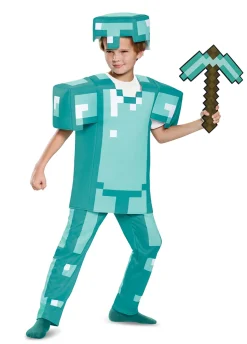 Zabawkowy kilof DIAMENTOWY z Minecraft