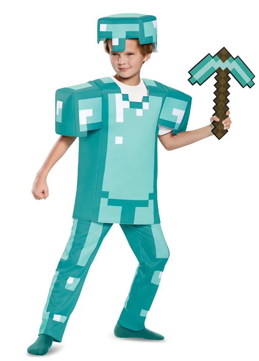 Zabawkowy kilof DIAMENTOWY z Minecraft