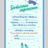 Zaproszenia dla dzieci na PIŻAMA PARTY