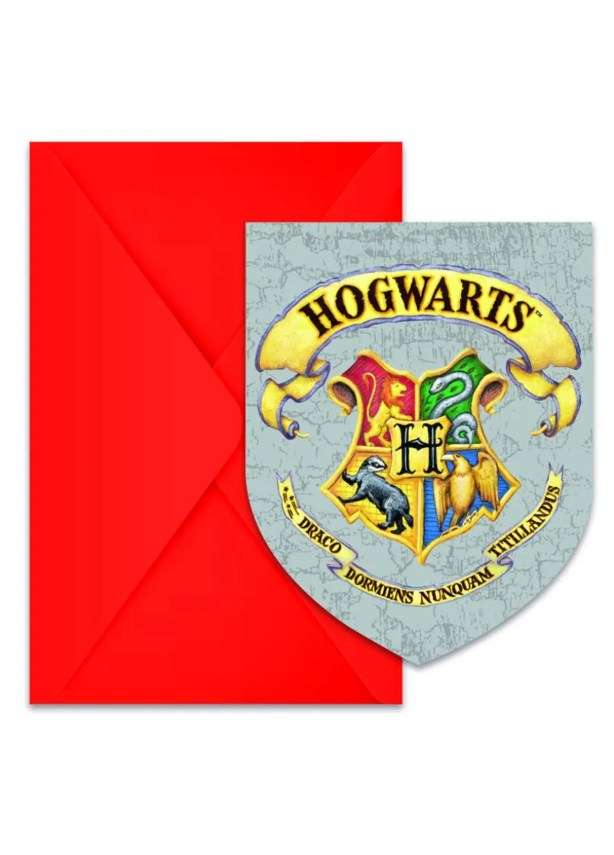 Zaproszenia HARRY POTTER (6szt.)