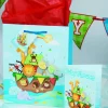 Zaproszenia na Baby Shower ARKA NOEGO (8szt.)