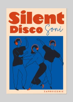Zaproszenia na imprezę SILENT DISCO