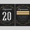 Zaproszenia na 20 URODZINY