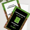 Zaproszenia na urodziny dla chłopca GAME