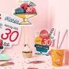 Zaproszenia na 30 urodziny ICE BABY (6szt.)