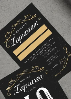 Zaproszenia na 40 URODZINY mężczyzny