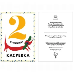 Zaproszenia personalizowane JAMNIK
