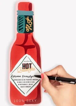 Zaproszenia personalizowane HOT BABECZKA (6szt.)