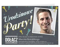 Zaproszenia personalizowane PARTY