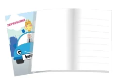Zaproszenia personalizowane SAMOCHODZIK
