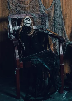 Zasłona szara na Halloween