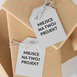 Zawieszka na prezenty TWÓJ PROJEKT (16szt.)