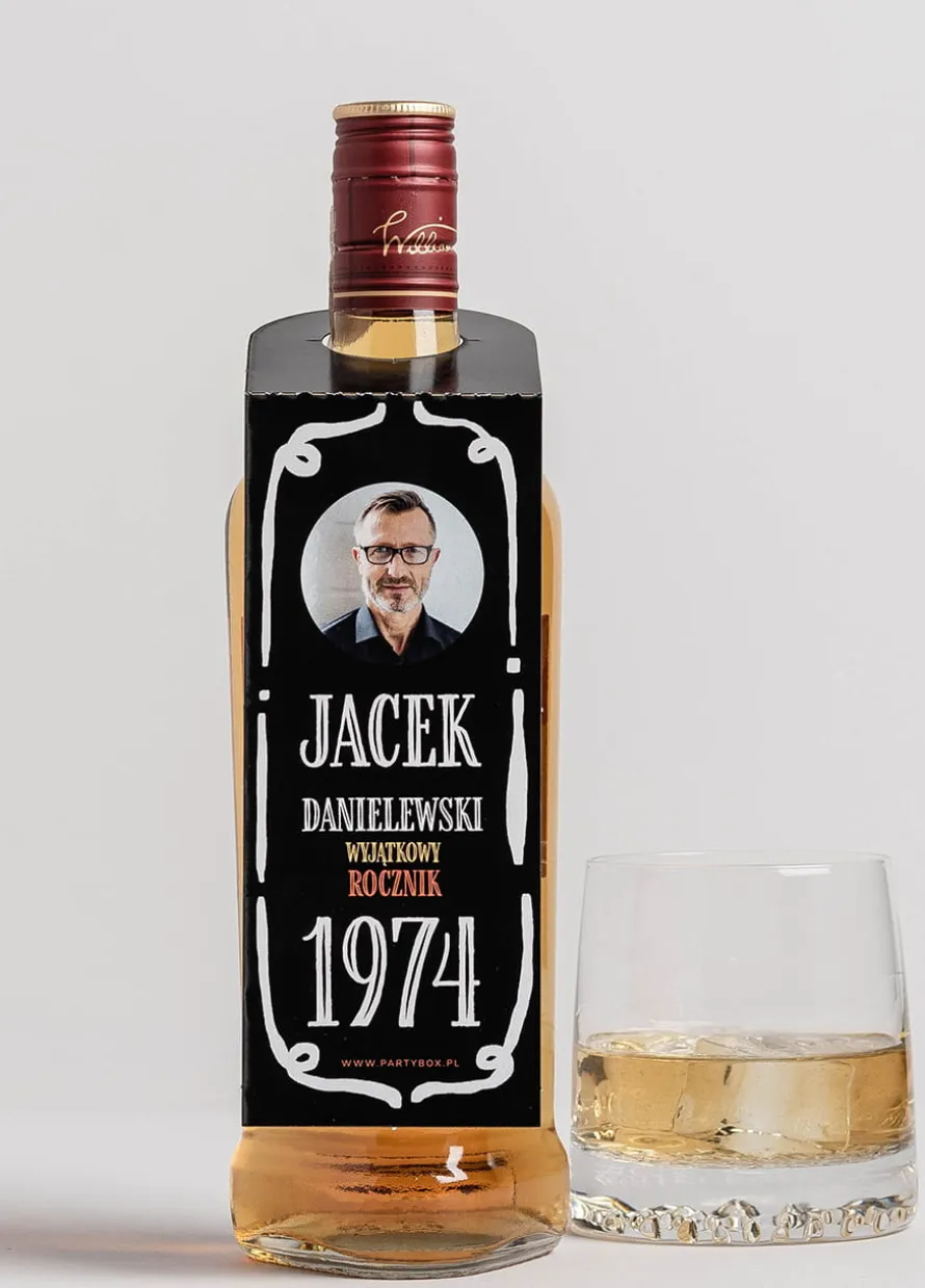 Zawieszki na alkohol butelki JACK personalizowane (4szt.)