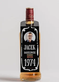 Zawieszki na alkohol butelki JACK personalizowane (4szt.)