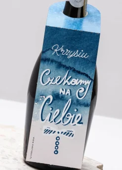 Zawieszki na butelki BABY SHOWER BOY (4 szt.)