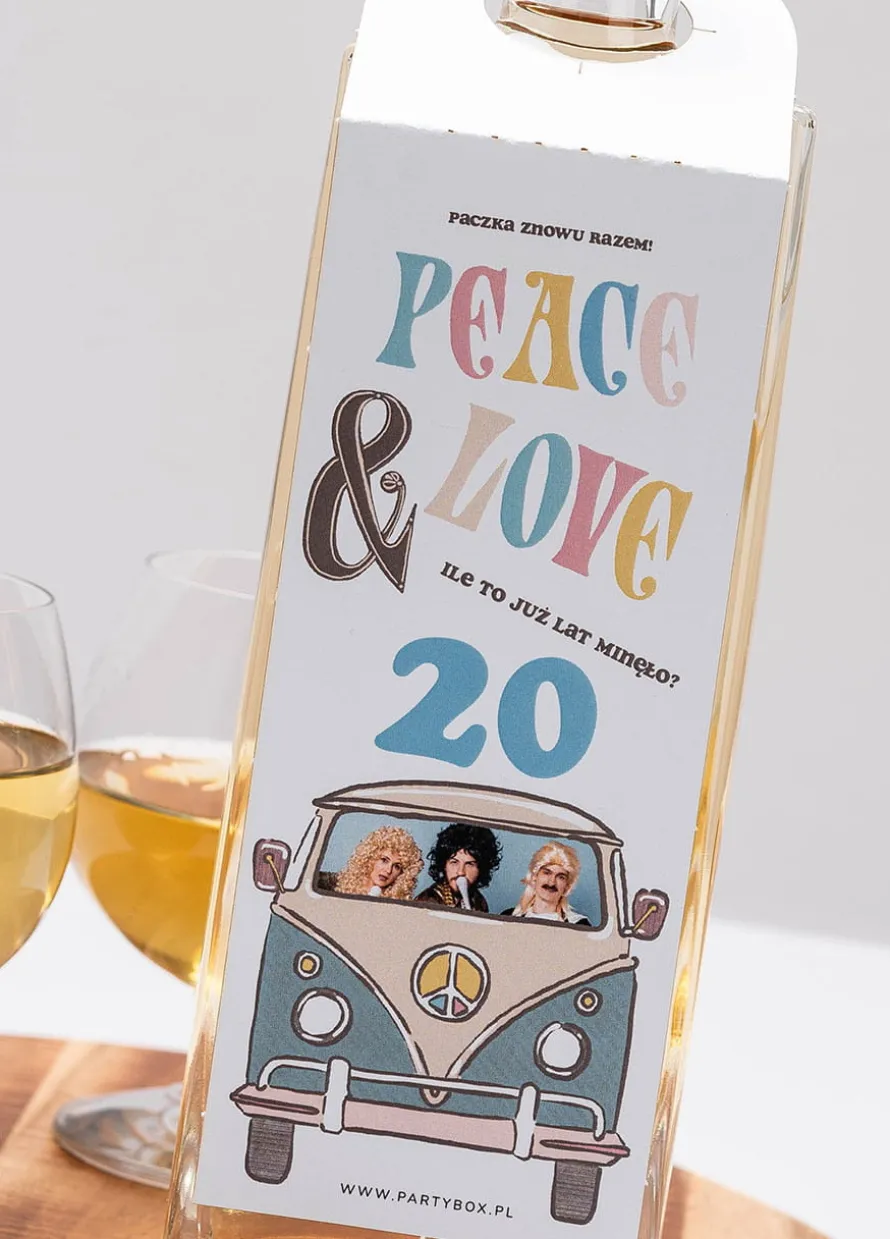 Zawieszki na butelki HIPPIE (4 szt.)