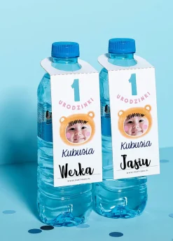 Zawieszki na butelki ROCZEK MISIA (8szt.)