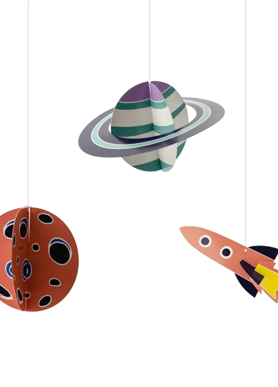 Zawieszki papierowe KOSMOS (5szt.)