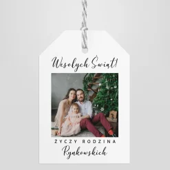 Zawieszki ze zdjęciem ŻYCZENIA (16szt.)