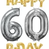 Zestaw balonów 60 HAPPY BIRTHDAY