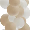 Zestaw balonów NUDE I BIAŁE