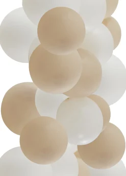 Zestaw balonów NUDE I BIAŁE