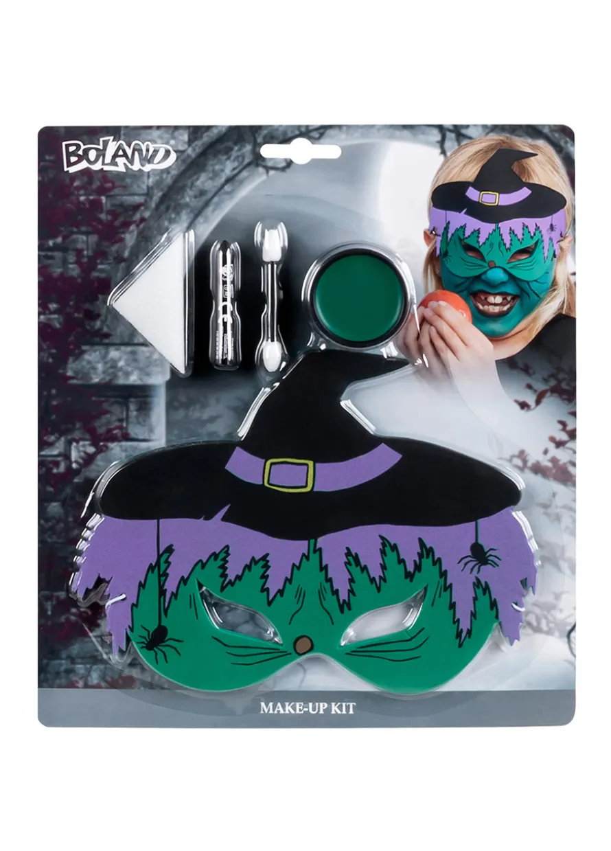 Zestaw do makijażu Halloween CZAROWNICA