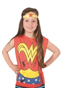 Zestaw WONDER WOMAN koszulka i opaska 3-6 lat
