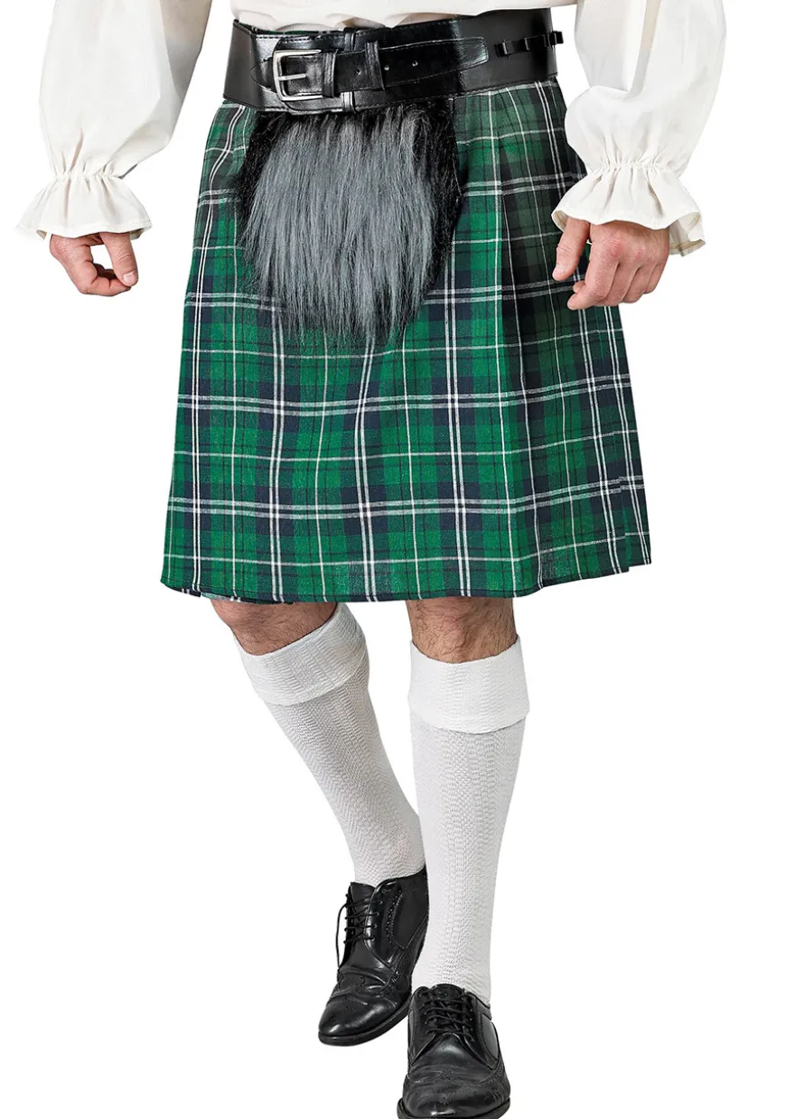 Zielony KILT rozmiar uniwersalny