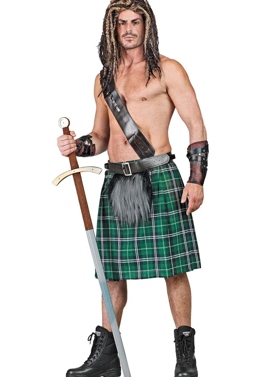 Zielony KILT rozmiar uniwersalny
