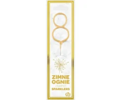 Zimny ogień na tort CYFRA 8
