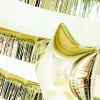 Złota dekoracja z lamety 400cm